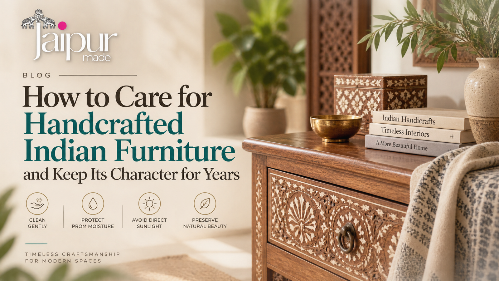 handcrafted furniture